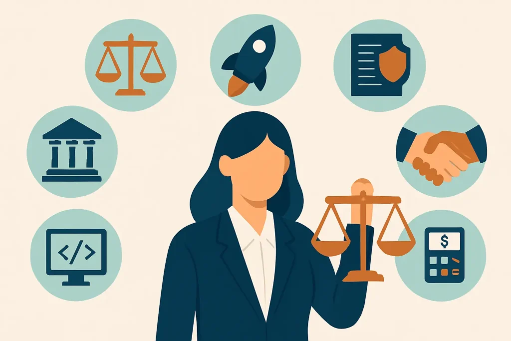 8 tipos de advogados para startups no Brasil