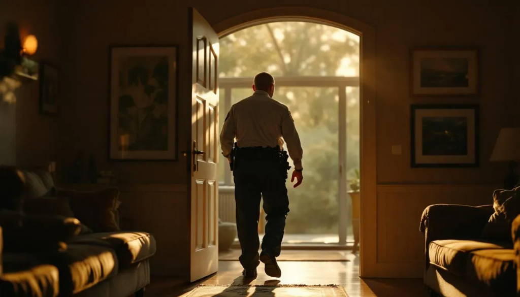 oficial de justiça pode entrar em casa sem permissão