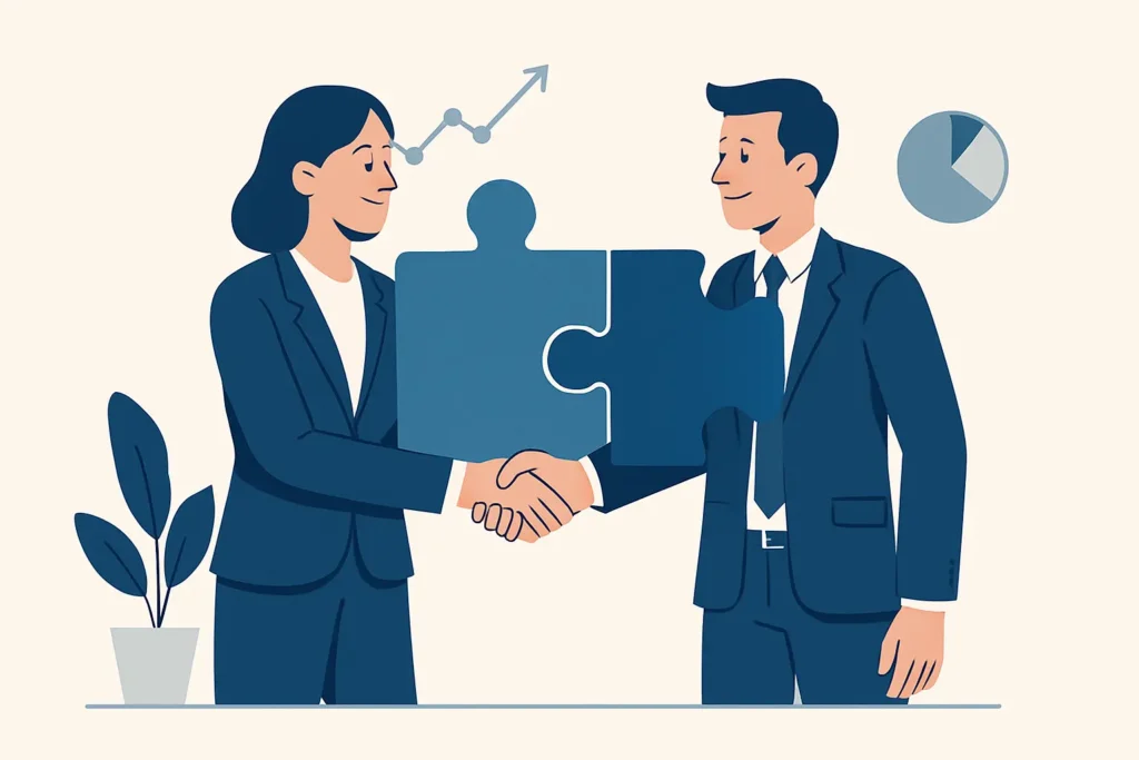 Vantagens de fusões e aquisições na prática