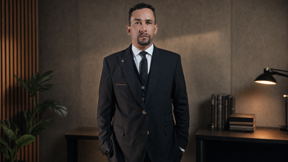 Foto oficial de referência: Terno · sem taco