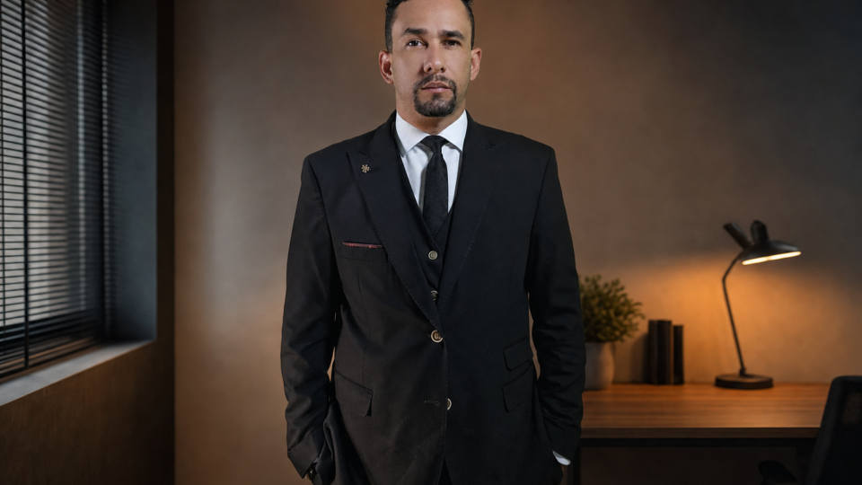 Foto oficial de referência: Terno · sem taco