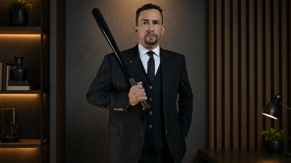 Foto oficial de referência: Terno · com taco